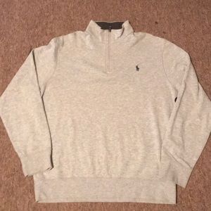 Polo Ralph Lauren sweater.  1/4 zip. Long sleeve